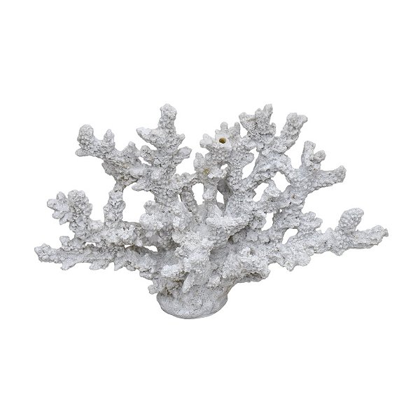 Coral Branco Árvore em Resina