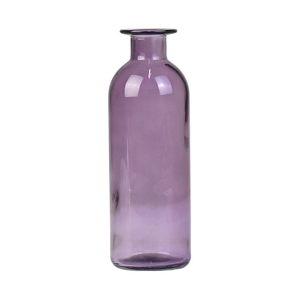 Garrafa Fumê Roxo em Vidro