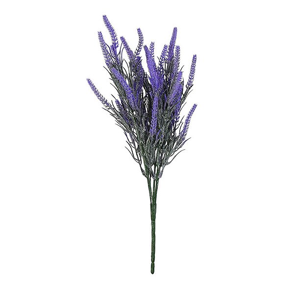 Flor Artificial Roxa em Plástico