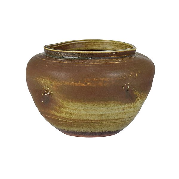 Vaso Magno Verde em Cerâmica