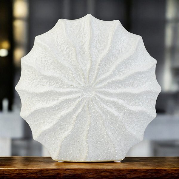 Vaso Boho Flor Grande em Cerâmica