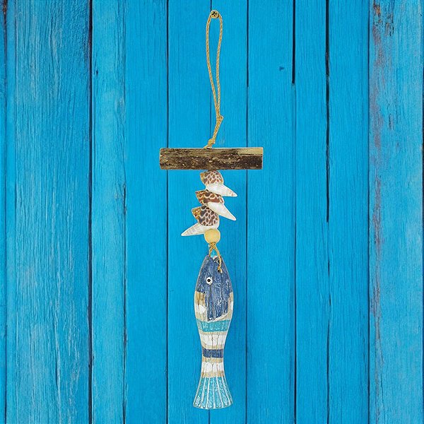 Pendente de Porta Peixe com Conchas