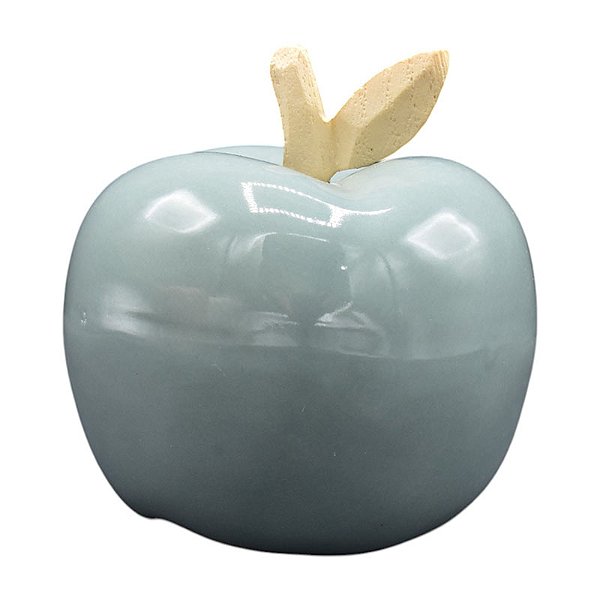 Maças Em Ceramica G Azul