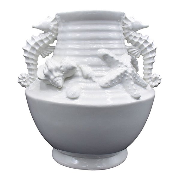 Vaso Conchas Branco