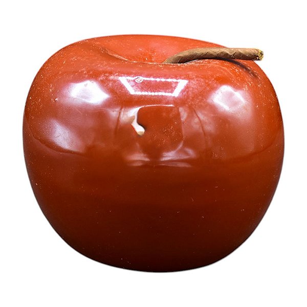 Maças Em Ceramica  M Vermelho