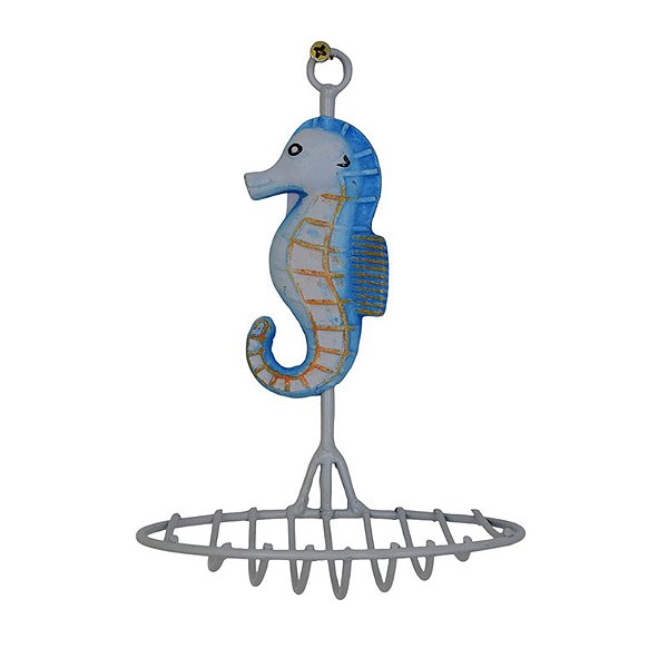 Saboneteira De Cavalo Marinho Branco