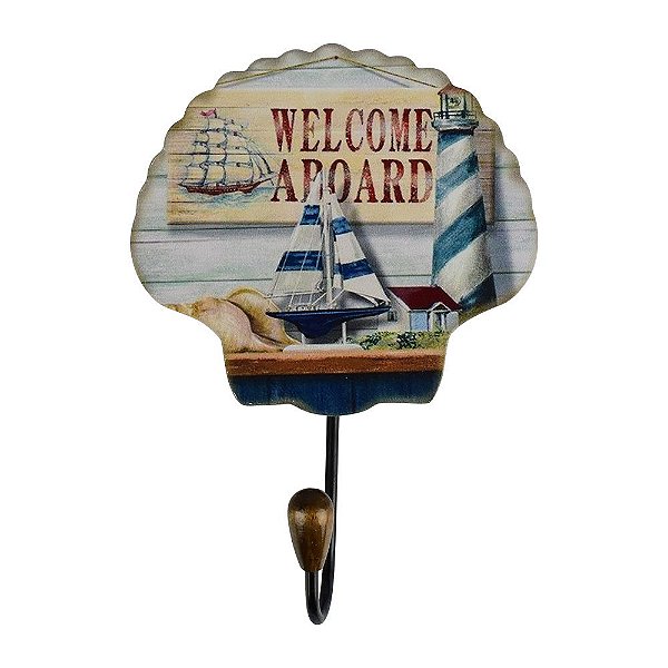 Cabideiro de Madeira Nautical MOD.1