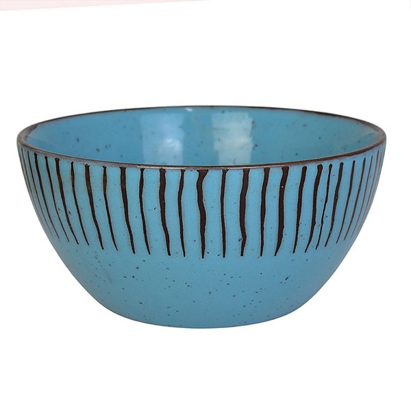 Tigelas De Ceramica Linhas Coloridas
