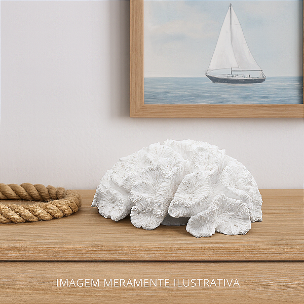 Enfeite Coral De Cerebro Resina