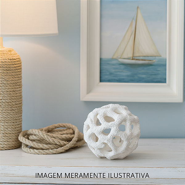 Bola De Coral Em Resina