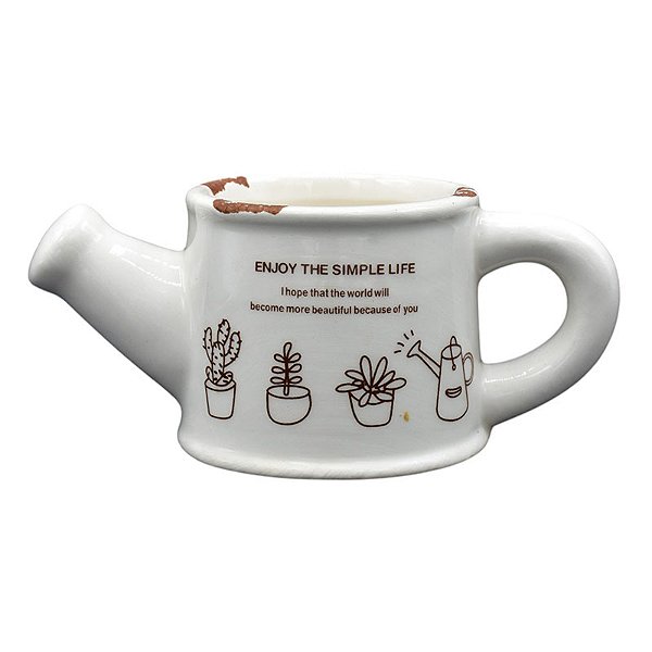 Vaso Em Forma De Regador Enjoy The Simple Life