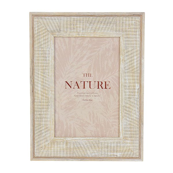 Porta Retrato Plastico Bege P