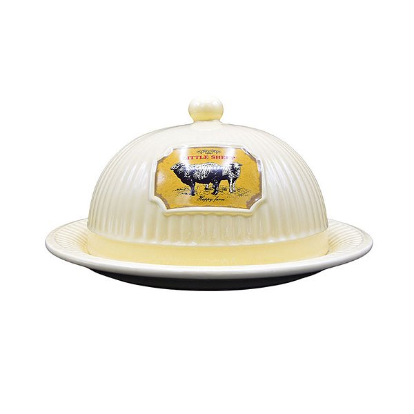 Mantegueira Ceramica Relevo Branca