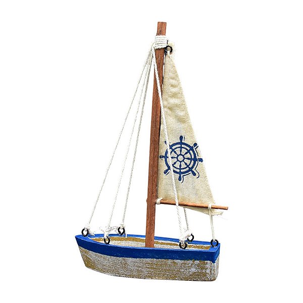 Barco Velas De Tecido Timão