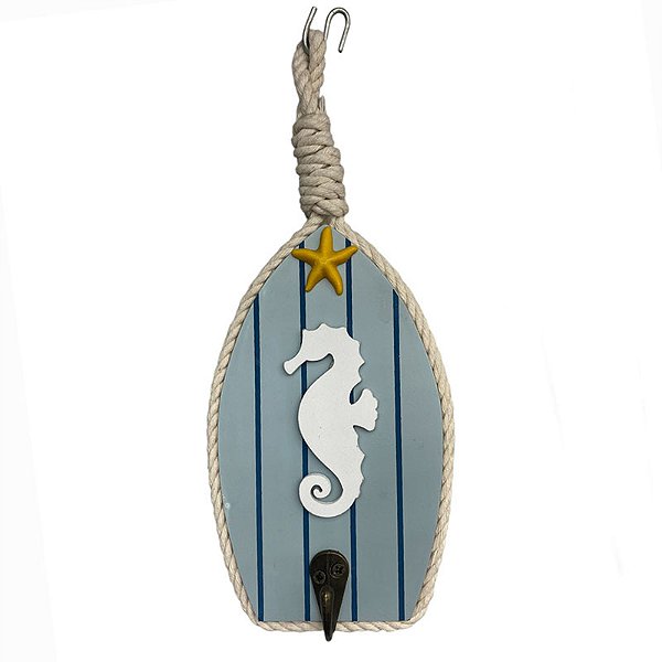 Enfeite Prancha Mdf Cavalo Marinho