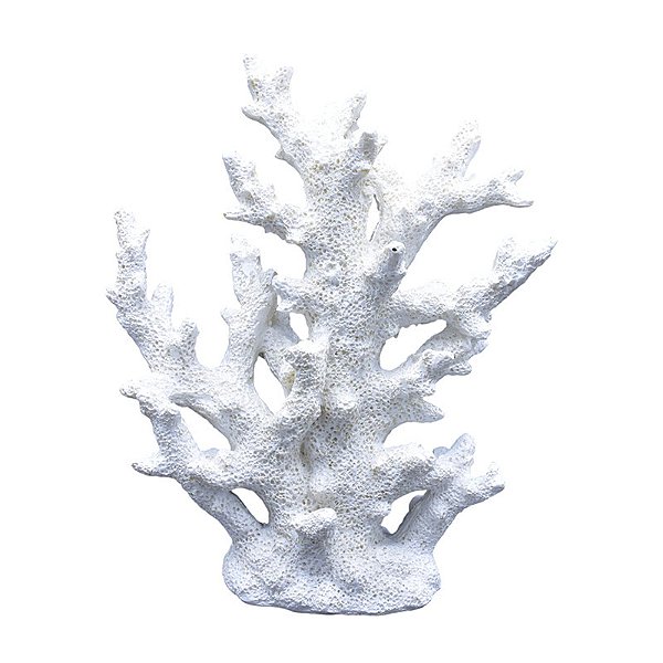 Coral Branco 3D 19Cm