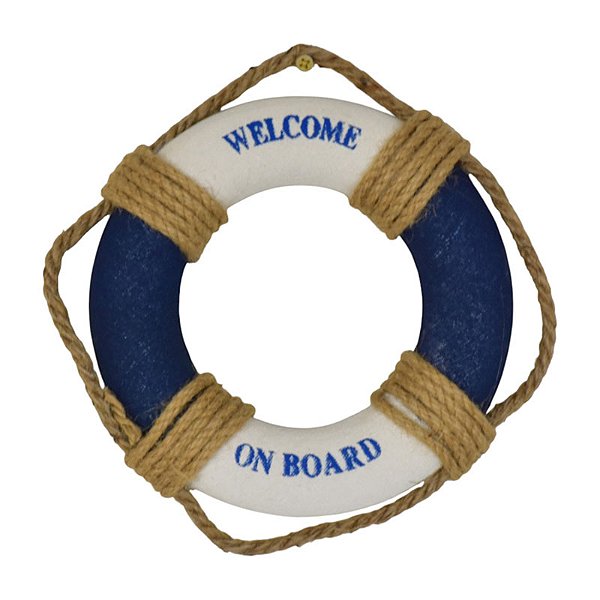 Boia De Espuma Azul Welcome To Aboard M