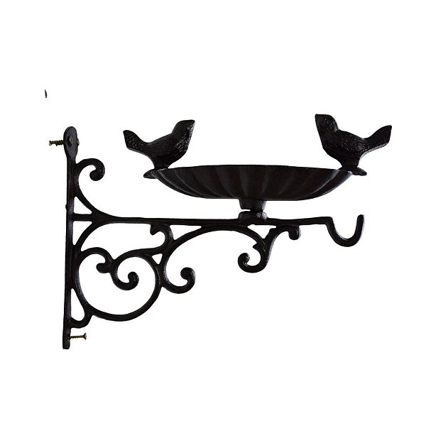 Comedouro Suspenso De Passaro Em Metal