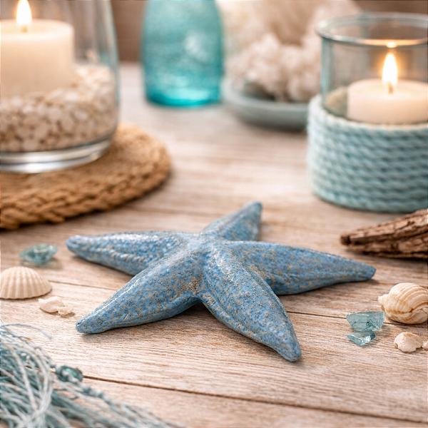 Enfeite Estrela Azul M