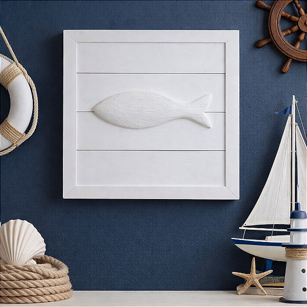Quadro Branco Peixe Branco