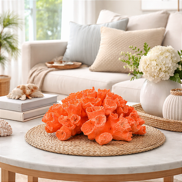 Enfeite Coral Vermelho