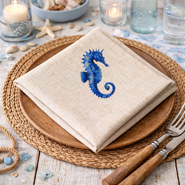 Guardanapo De Cavalo Marinho