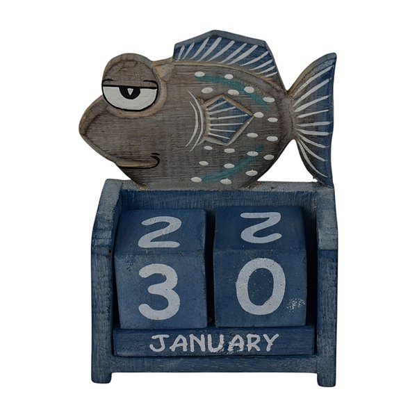 Calendario Peixe Peças