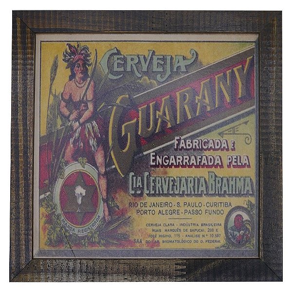 Quadro Cerveja Guarany