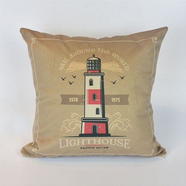 Almofada Náutica Lighthouse 40x40