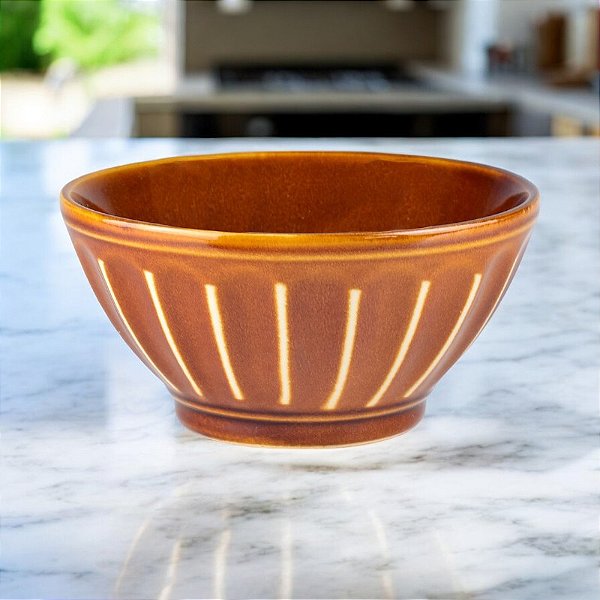 Bowl Line Marrom