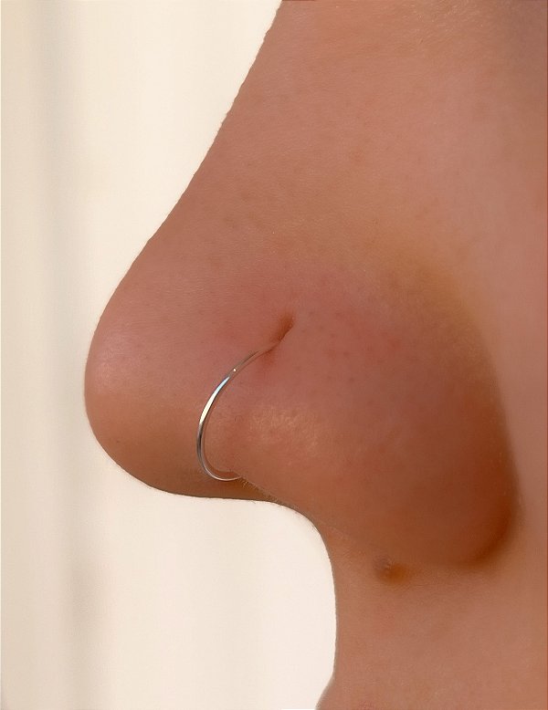 Piercing para nariz de prata 925