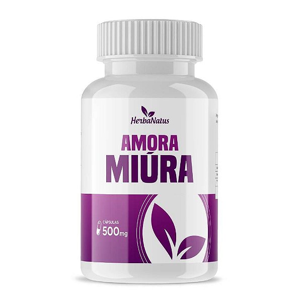 Amora Miura 500mg 60 cápsulas - Herbanatus