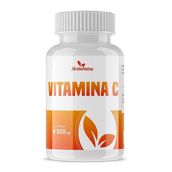 Vitamina C 500mg 60 cápsulas - Herbanatus