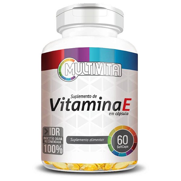 Vitamina E 100% IDR 60 cápsulas - Flora Nativa