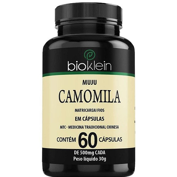 Camomila 500mg 60 cápsulas - Bioklein