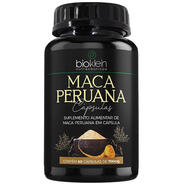 Maca Peruana 700 mg 60 cápsulas - Bioklein