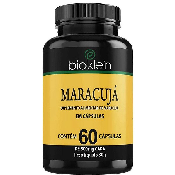 Maracujá 500mg 60 cápsulas - Bioklein