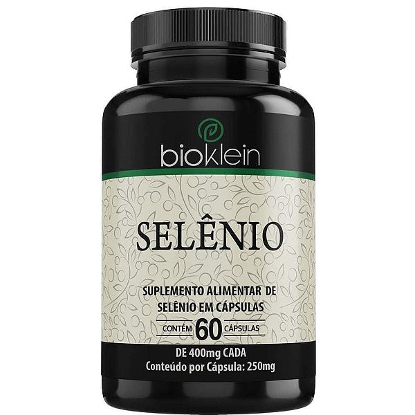 Selênio 400mg 60 cápsulas - Bioklein