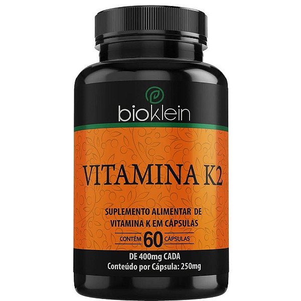 Vitamina k2 (Menaquinona-7) 60 cápsulas - Bioklein