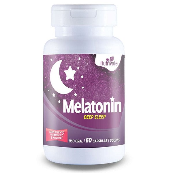 Melatonin 60 cápsulas - Nutrivale