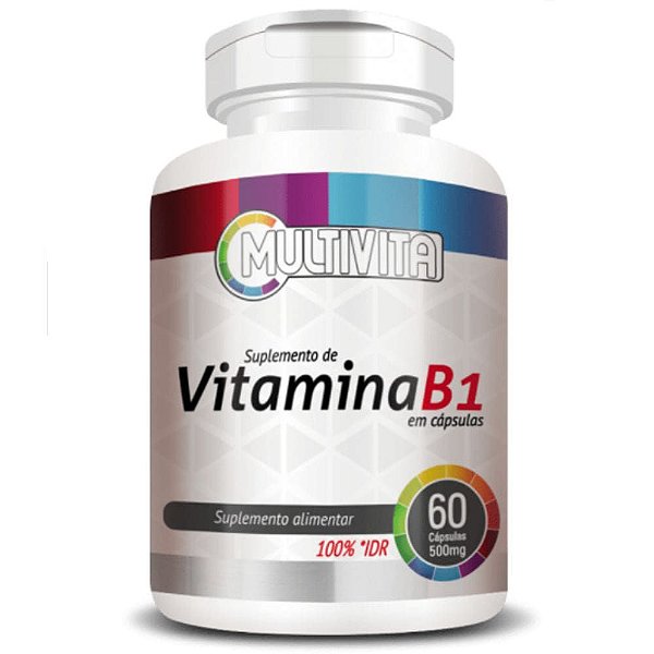 Vitamina B1 60 cápsulas - Multivita