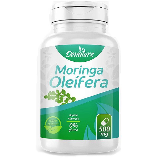 Moringa Oleifera 500mg 100 cápsulas - Denature