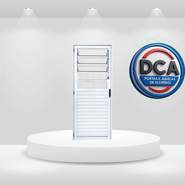 Porta Basculante - Alumínio Branco