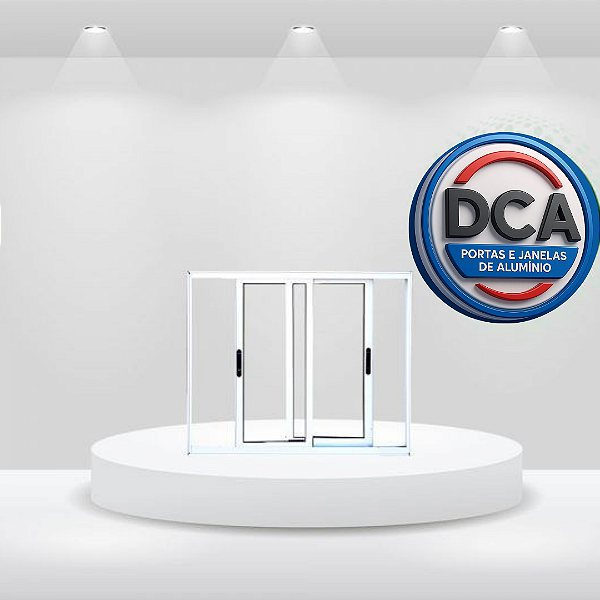 Vitrô de correr 2 Folhas - com ou sem grade - PREMIUM