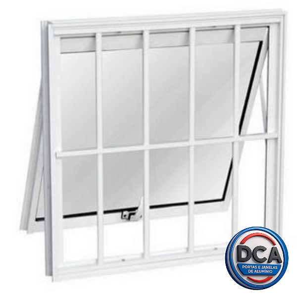 maxim-ar - alumínio Branco - Com Grade