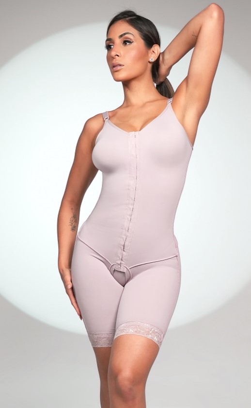 Modelador Bioemana Short com Alça e Fecho Frontal - 16801 BIOBELA