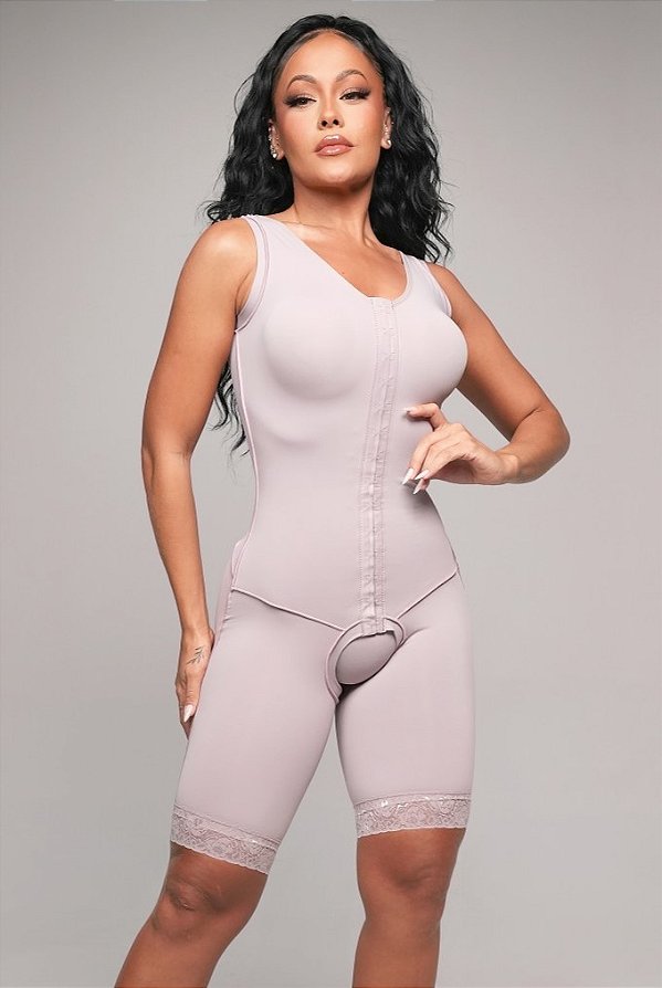 Modelador Bioemana Short Regata Fecho Frontal - 16831 BIOBELA