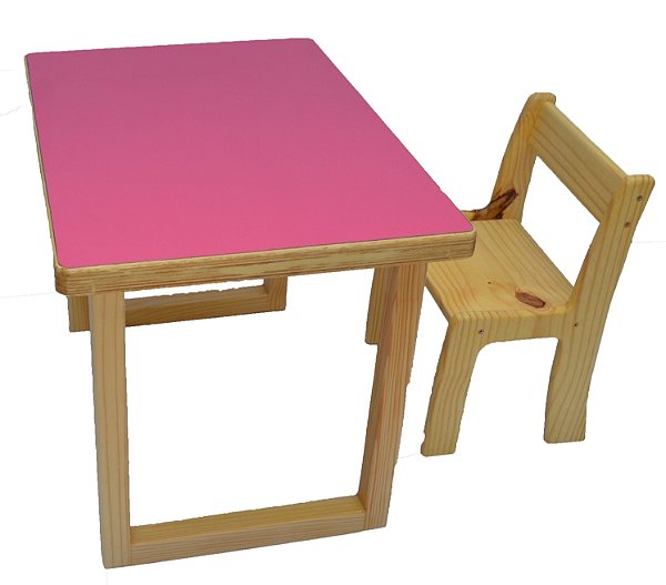 Mesa Infantil + 2 Cadeiras Slim Kit P