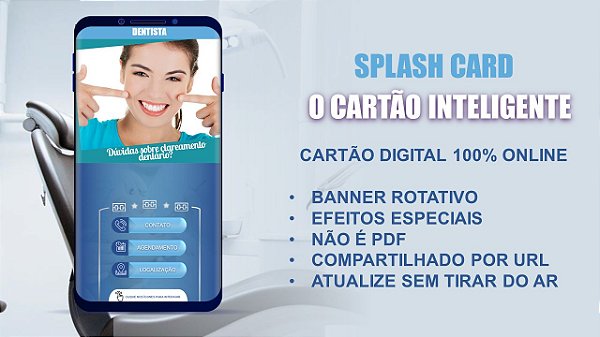 Curso de Criação de Cartão Digital -Splash Card o Cartão Digital Inteligente