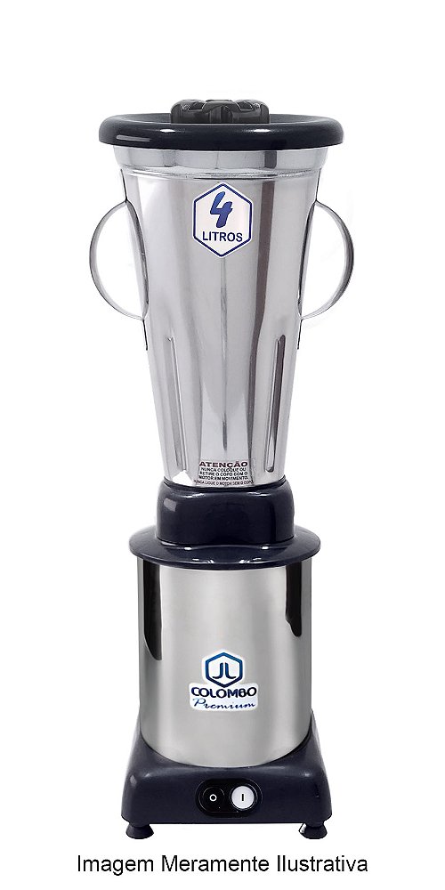 LIQUIDIFICADOR COLOMBO 4L ALTA ROTAÇAO